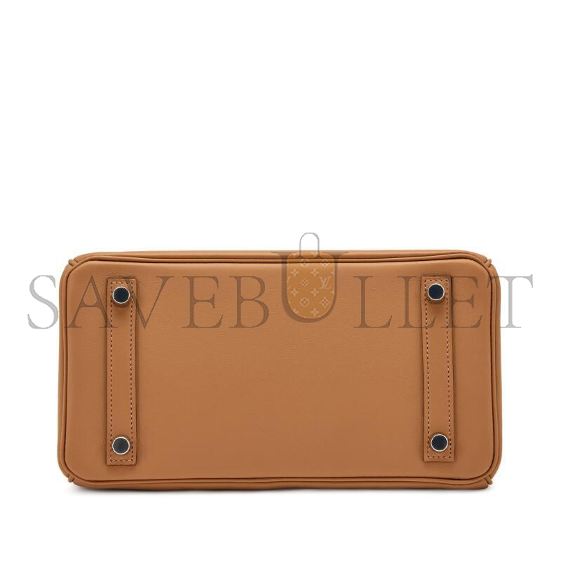 H**me5 master birkin 25 biscuit swift palladium hardware (25*20*13cm)